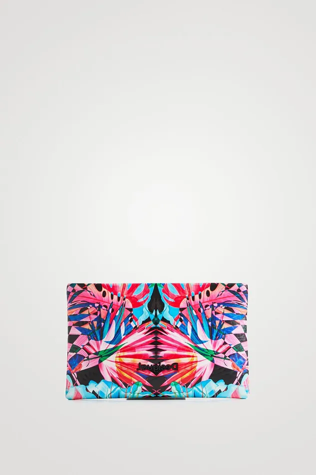 Desigual Tropical Patchwork Wallet Women Wallets