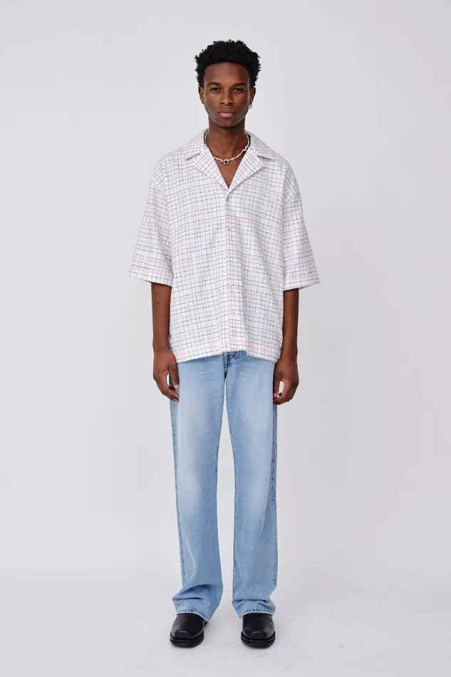 Desmond Check 8211 Pink Check Men Won Hundred Shirts