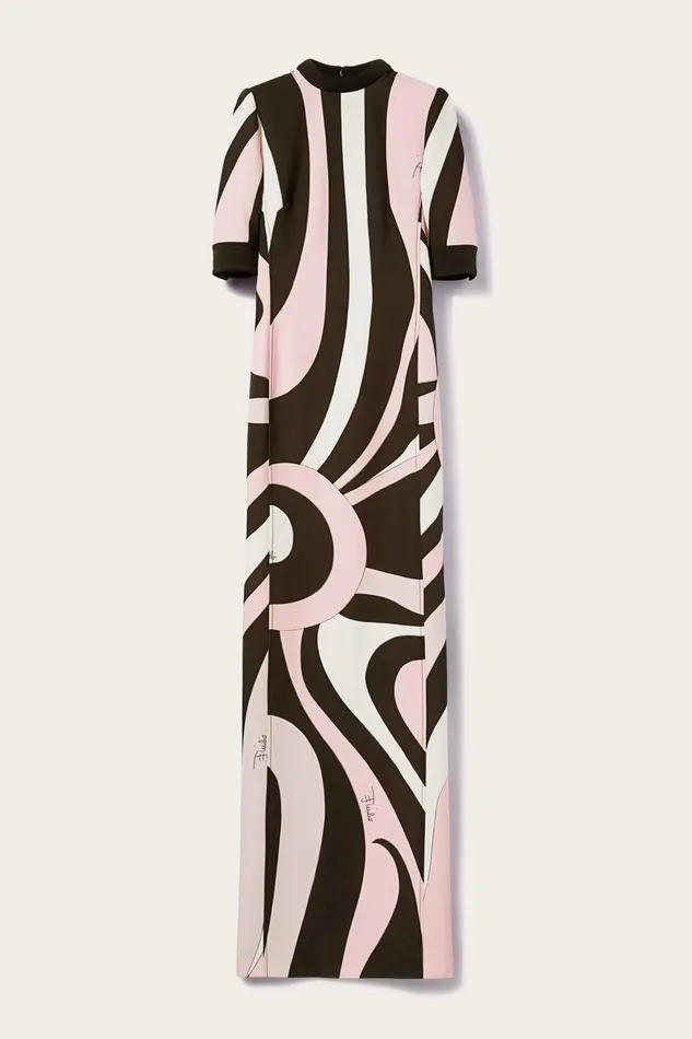 Dresses Women PUCCI MarmoPrint Long Dress