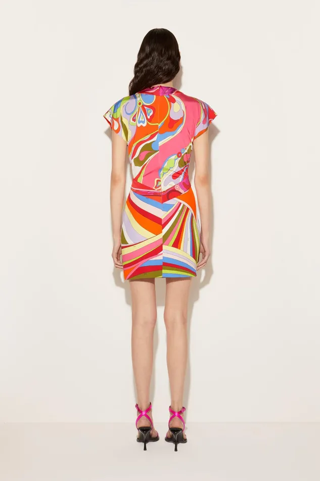 Dresses Women PUCCI Orchidee And IridePrint Dress