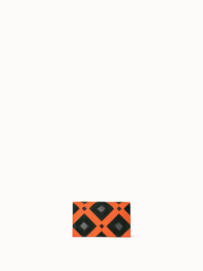 Envelope In Tiled Roof Patchwork Mulitcolor Women Akris Mini Bags