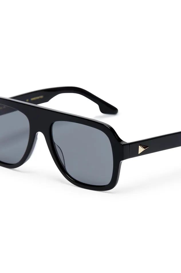 Eyewear ST FLAT TOP AVIATOR SUNGLASSES BLACK Scanlan Theodore Women Eyewear ST FLAT TOP AVIATOR SUNGLASSES BLACK Scanlan Theodore Women
