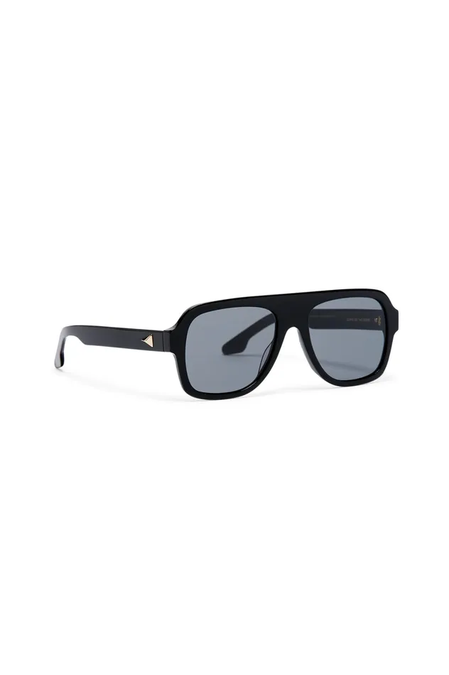 Eyewear ST FLAT TOP AVIATOR SUNGLASSES BLACK Scanlan Theodore Women Eyewear ST FLAT TOP AVIATOR SUNGLASSES BLACK Scanlan Theodore Women
