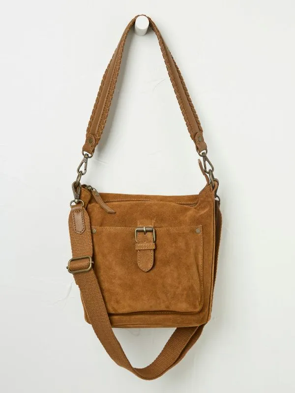 Fat Face Bags and Purses Women Tan Brown Elle CrossBody Bag