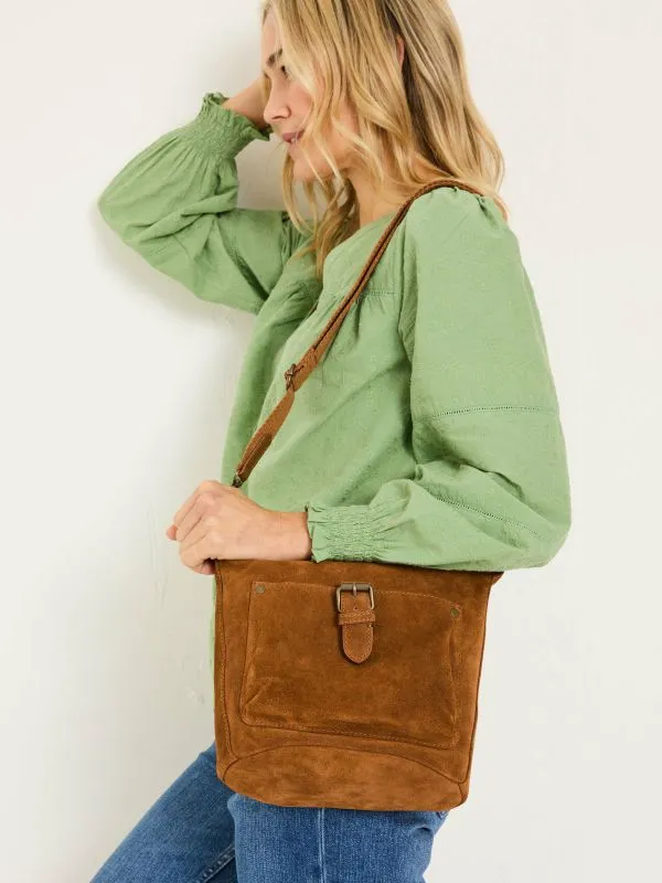 Fat Face Bags and Purses Women Tan Brown Elle CrossBody Bag