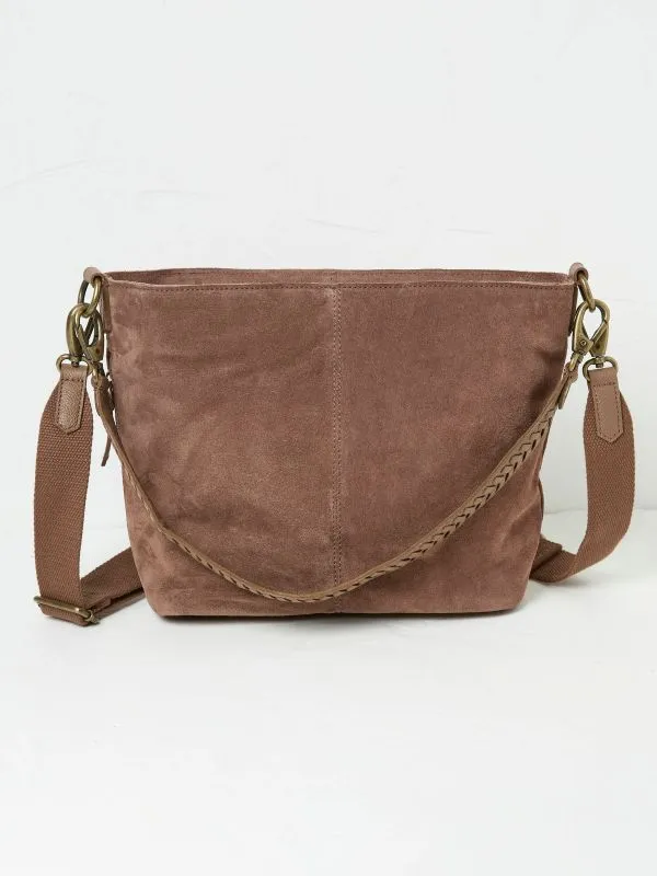 Fat Face Bags and Purses Women Valletta Brown Shoulder Bag