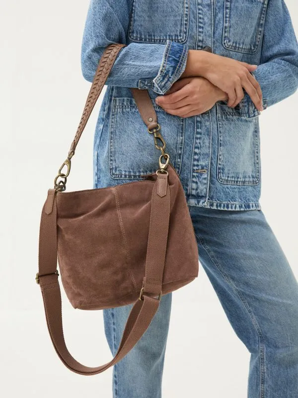 Fat Face Bags and Purses Women Valletta Brown Shoulder Bag
