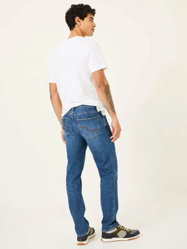 Fat Face Jeans Men Slim Fit Stone Wash Jeans
