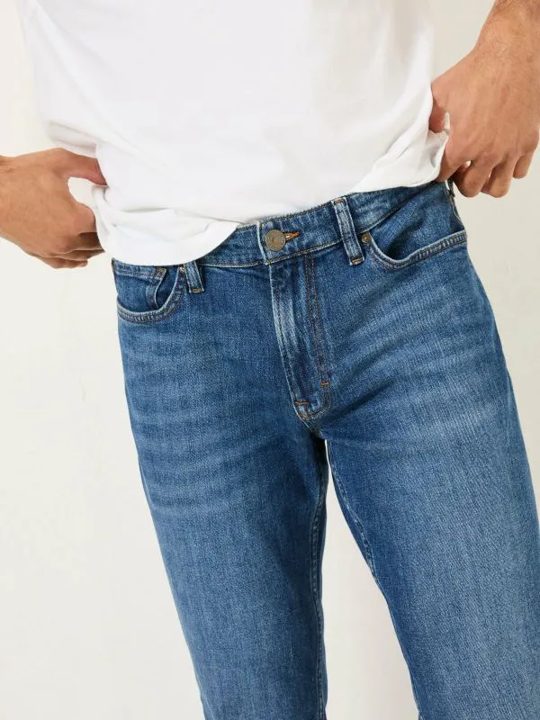 Fat Face Jeans Men Slim Fit Stone Wash Jeans