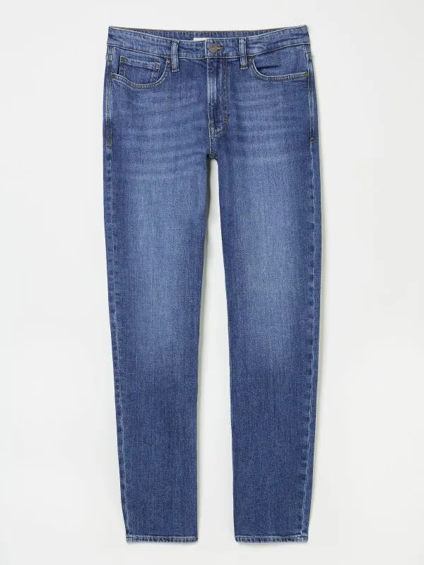 Fat Face Jeans Men Slim Fit Stone Wash Jeans