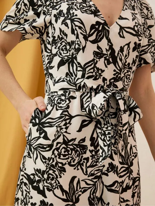 Fat Face Jumpsuits and Playsuits Women Camellia Natural Botanical Jumpsuit
