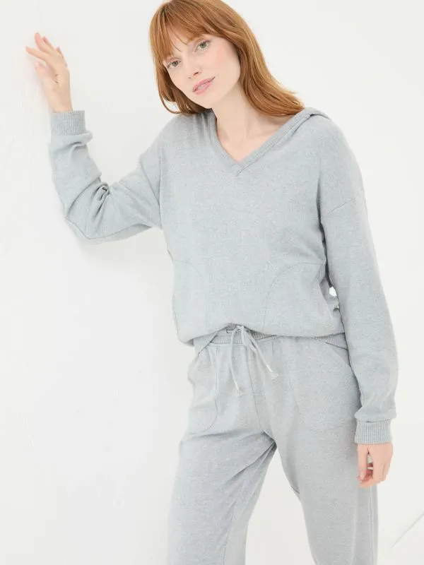Fat Face Loungewear Women Hannah Grey Lounge Hoodie
