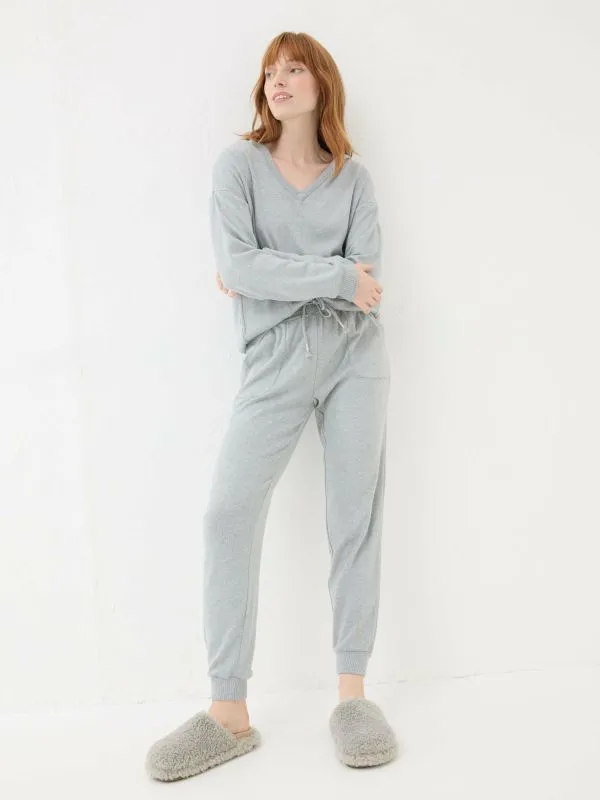 Fat Face Loungewear Women Hannah Grey Lounge Hoodie