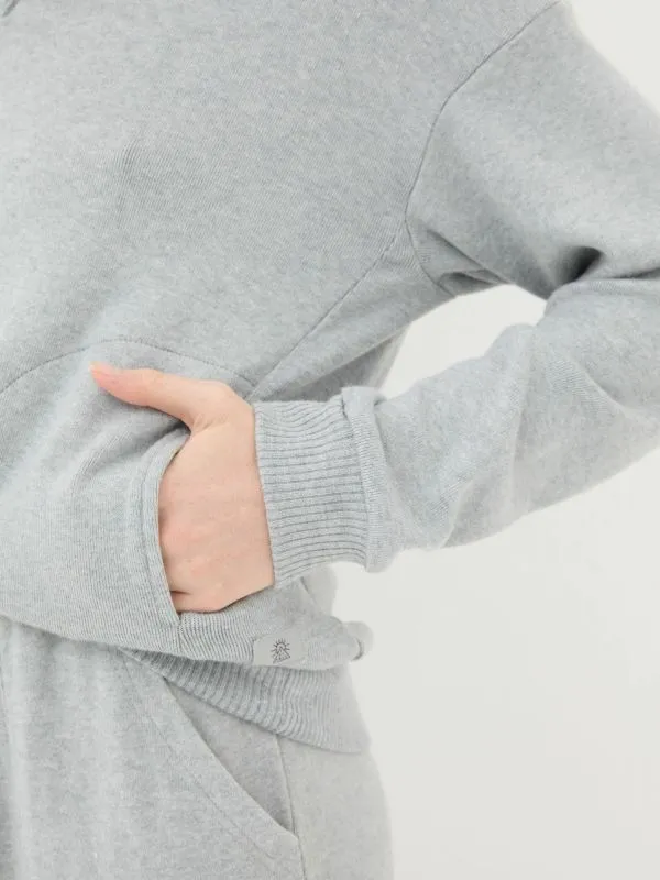 Fat Face Loungewear Women Hannah Grey Lounge Hoodie