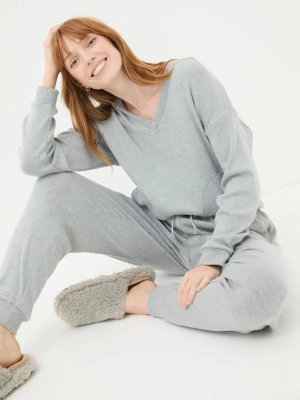 Fat Face Loungewear Women Hannah Grey Lounge Hoodie