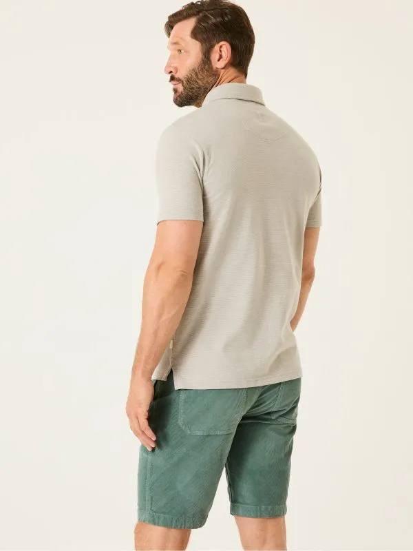 Fat Face Polo Shirts Men Elm Grey Polo Shirt