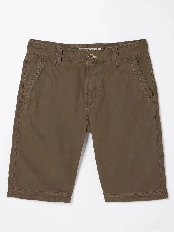Fat Face Shorts Men Brown Cove Flat Front Shorts