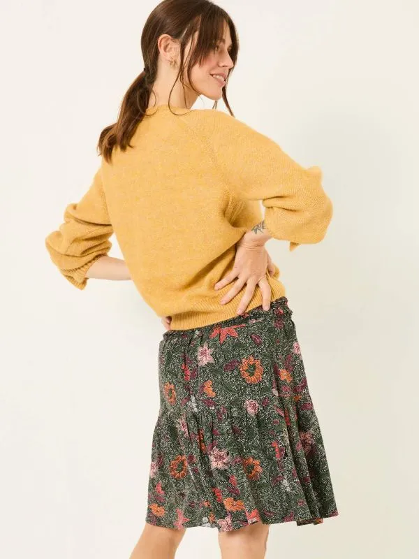 Fat Face Skirts Women Black Calli Skirt
