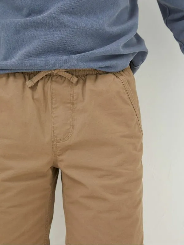 Fat Face Tall Collection Men Seaton Brown Pull On Shorts