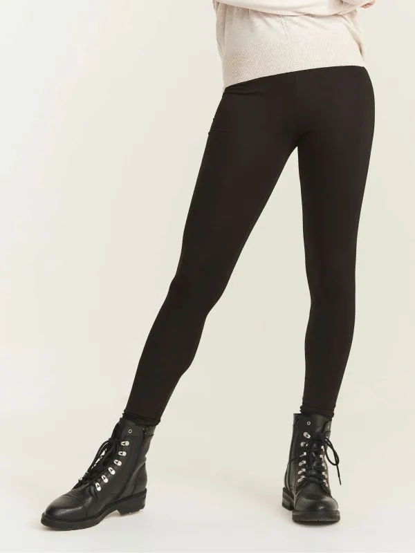 Fat Face Trousers and Leggings Women Meribel Black High Rise Leggings