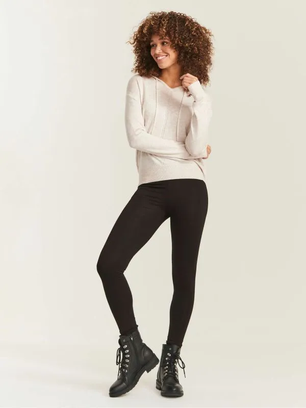 Fat Face Trousers and Leggings Women Meribel Black High Rise Leggings