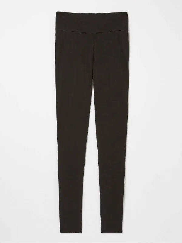 Fat Face Trousers and Leggings Women Meribel Black High Rise Leggings