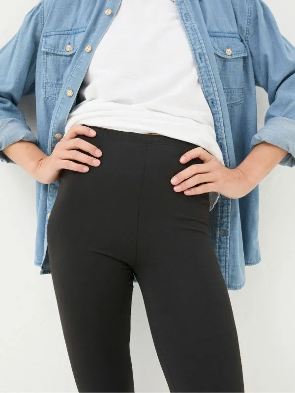Fat Face Trousers and Leggings Women Meribel Black Leggings