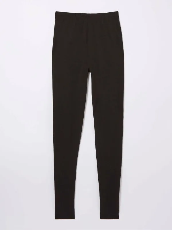 Fat Face Trousers and Leggings Women Meribel Black Leggings