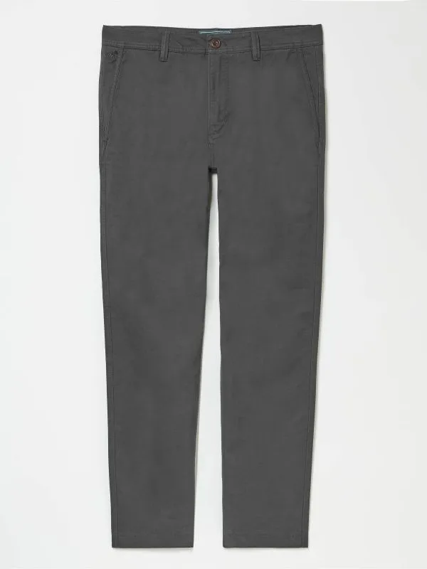 Fat Face Trousers Men Grey Charcoal Modern Coastal Chinos