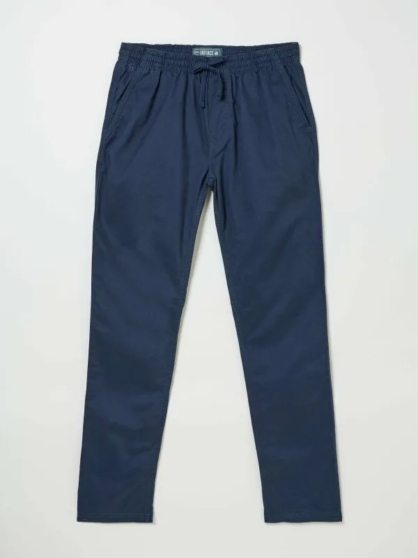 Fat Face Trousers Men Navy Seaton Pull On Trousers