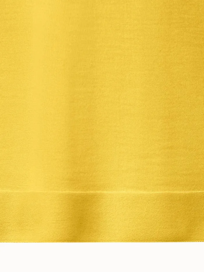 Fine Gauge Cashmere Silk Pullover Mimosa Women Akris Knitwear