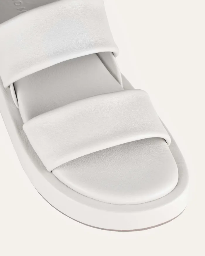 FLAT SANDALS jomercer Women Dana flat sandals bone leather FLAT SANDALS jomercer Women Dana flat sandals bone leather