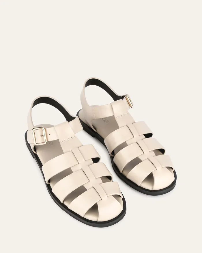 FLAT SANDALS jomercer Women Finn flat sandals sand leather FLAT SANDALS jomercer Women Finn flat sandals sand leather