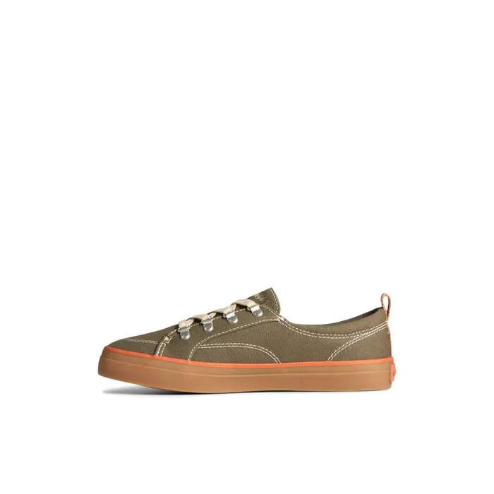 Flats Women Sperry Crest Vibe Sneaker Green