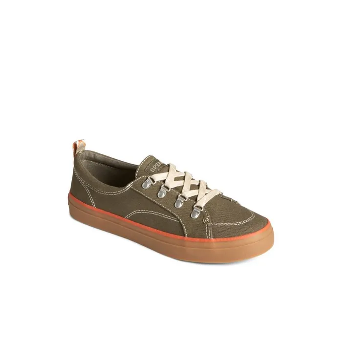 Flats Women Sperry Crest Vibe Sneaker Green