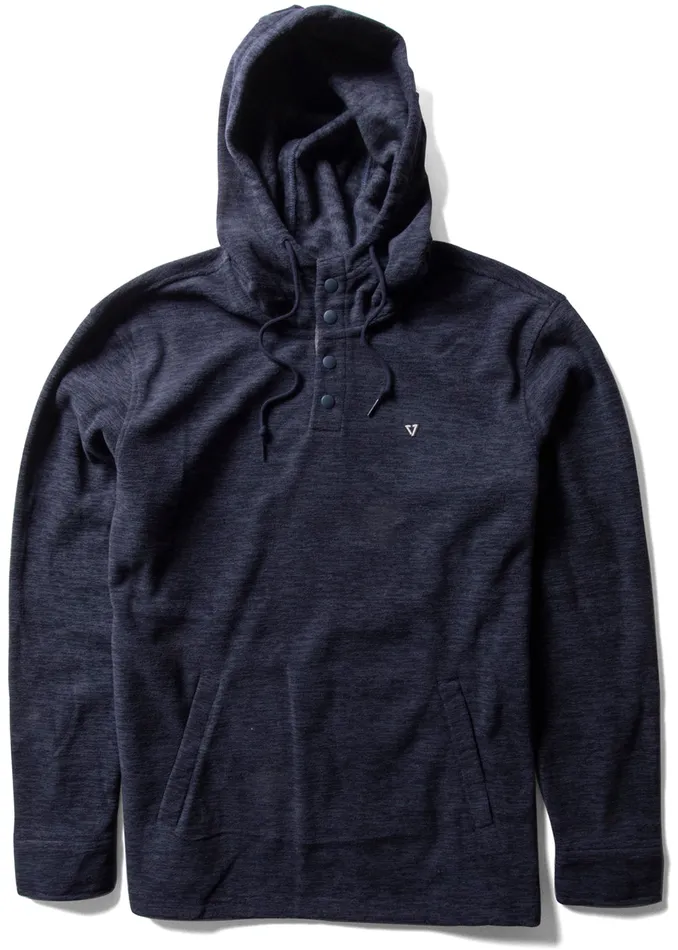 Fleece and Hoodies EcoZy Hooded Popover Dark Naval 8211 Vissla Men