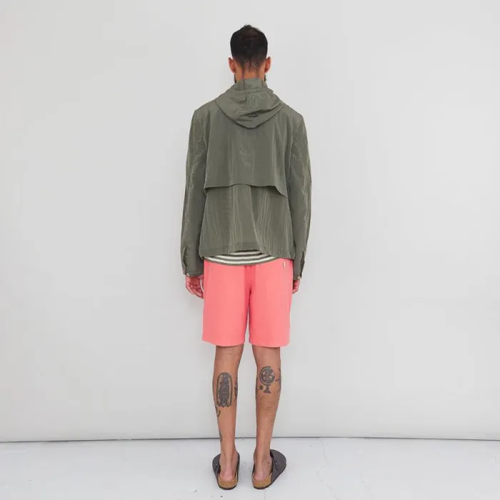 Folk Clothing Outerwear Featherweight Jacket 8211 Olive Mini Ripstop 8211 Mens