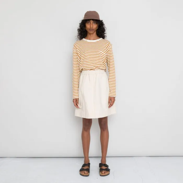 Folk Clothing Skirts Prism Skirt 8211 Natural Canvas 8211 Womens
