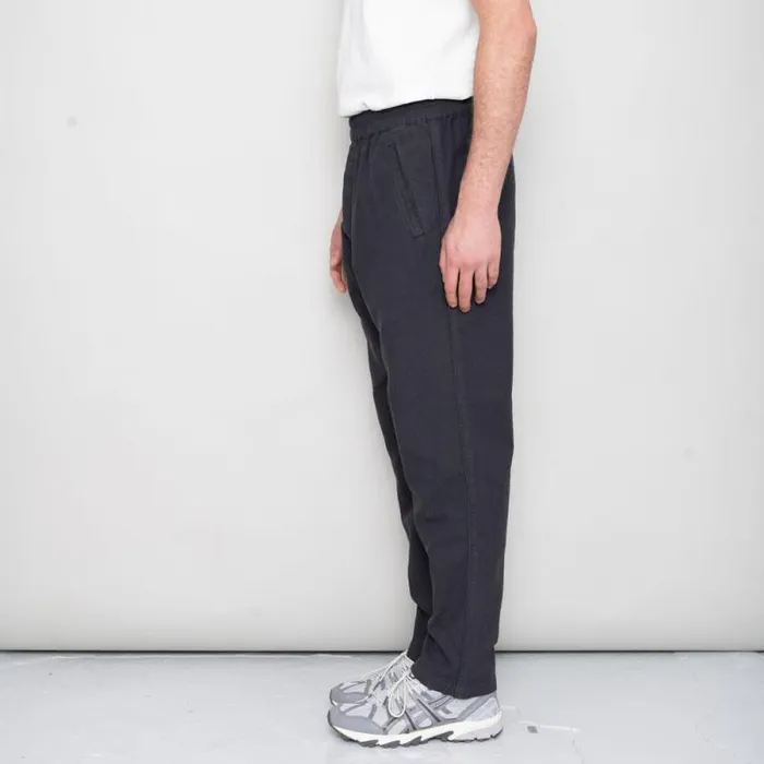 Folk Clothing Trousers Cotton Linen Trouser Drawcord 8211 Soft Black 8211 Mens