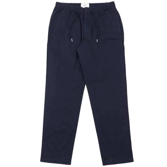 Folk Clothing Trousers Drawcord Trousers 8211 Deep Navy 8211 Mens