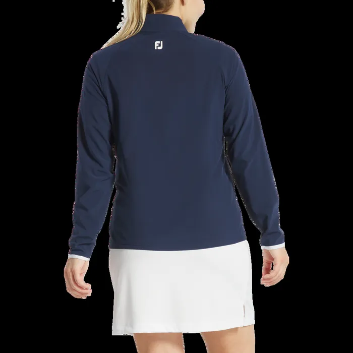 FootJoy Base MidLayers Women Lightweight Woven Jacket Navy FootJoy Base MidLayers Women Lightweight Woven Jacket Navy