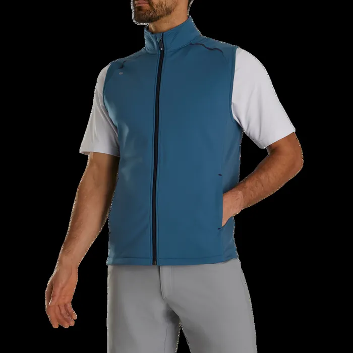 FootJoy Outer Layers Men ThermoSeries Fleece Back Vest Slate