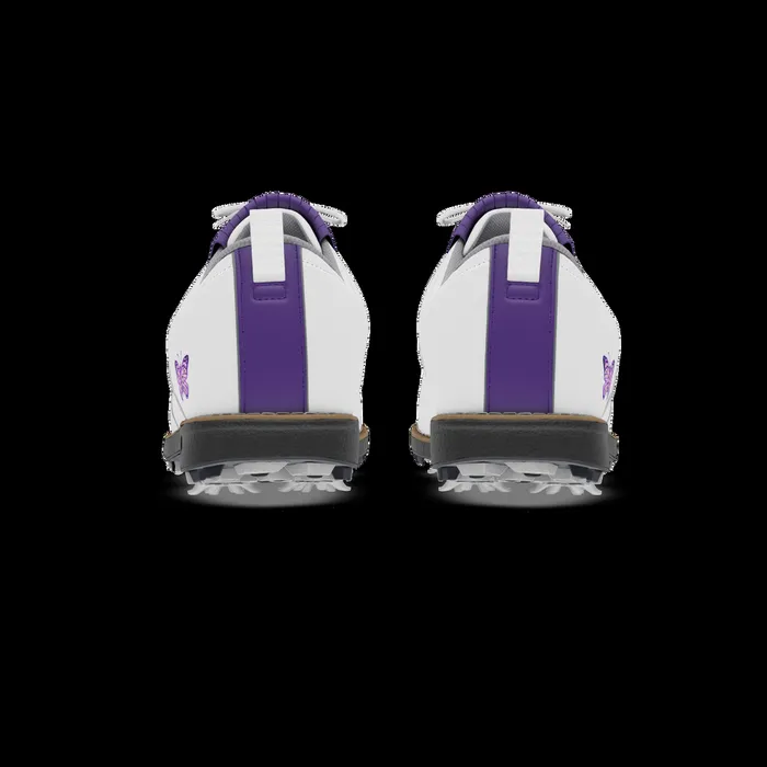 FootJoy Spiked Women MyJoys Premiere Series Issette White Purple FootJoy Spiked Women MyJoys Premiere Series Issette White Purple