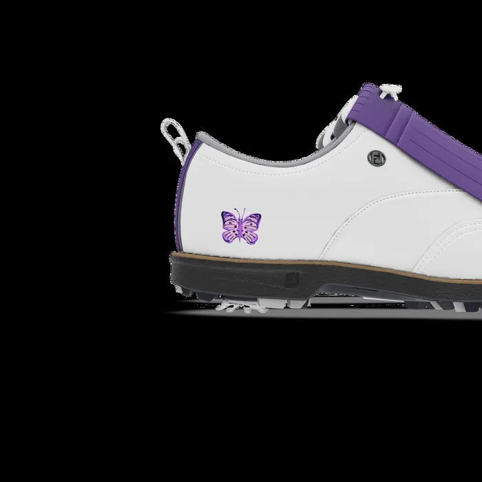 FootJoy Spiked Women MyJoys Premiere Series Issette White Purple FootJoy Spiked Women MyJoys Premiere Series Issette White Purple