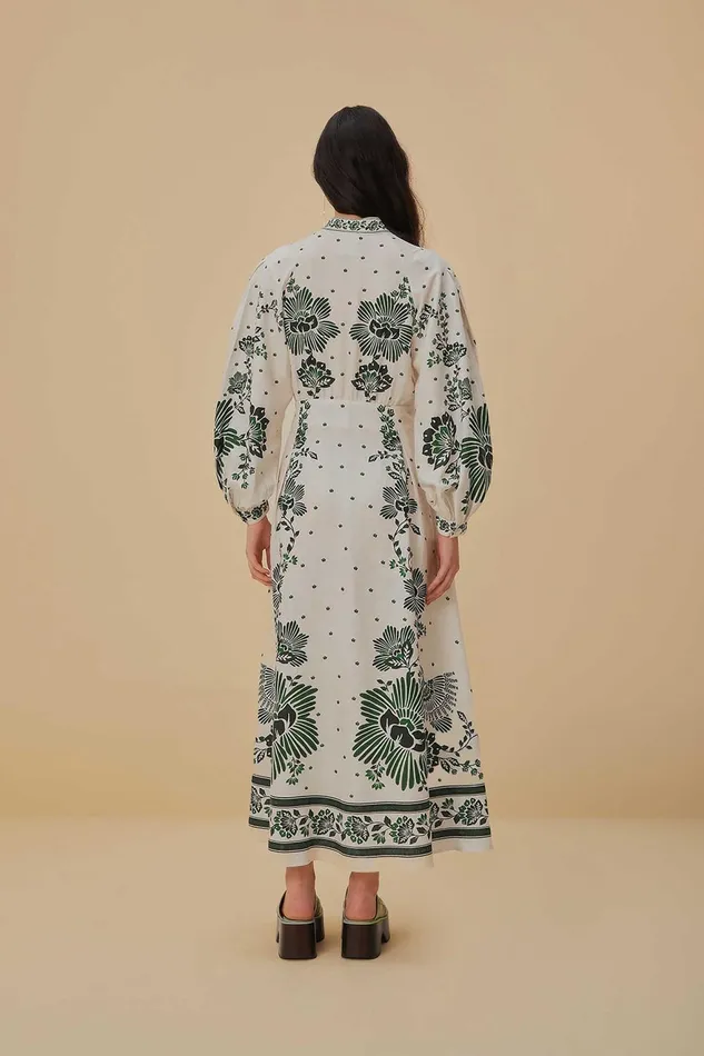 Forest Soul OffWhite Maxi Dress Women Farm Rio Maxi Dresses
