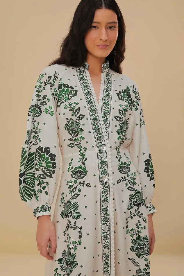 Forest Soul OffWhite Maxi Dress Women Farm Rio Maxi Dresses
