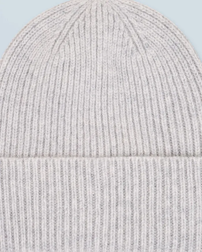 From Future Cashmere Beanies Beanie Light Heather Gray