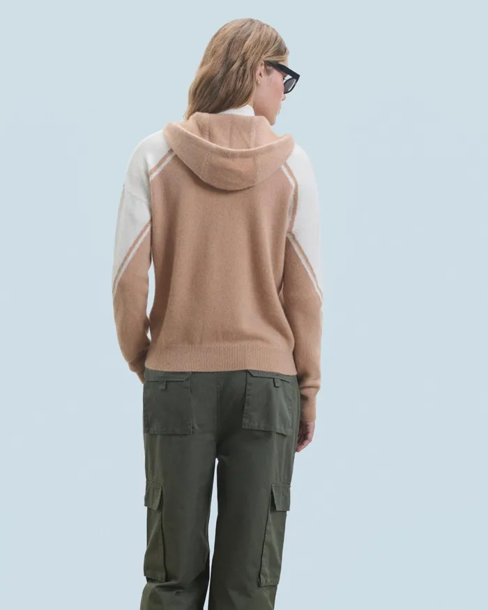 From Future Cashmere Sweaters Women Hoodie Sweater Camel