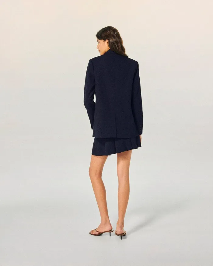 From Future Coats and Jackets Women Blazer Jacket Navy