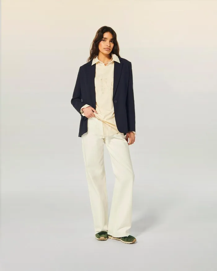 From Future Coats and Jackets Women Blazer Jacket Navy